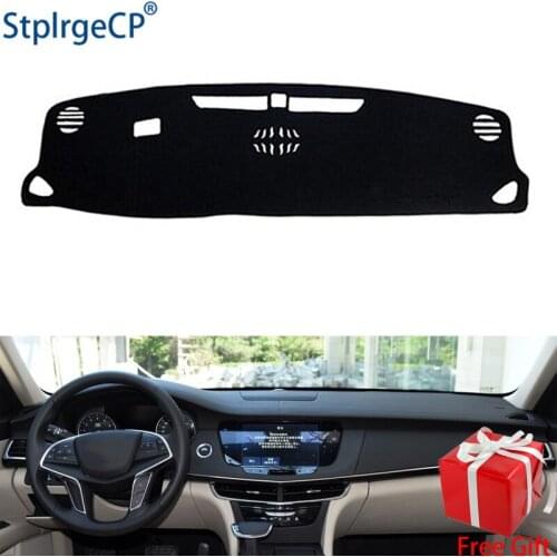For Cadillac CT6 2016 2017 2018 2019 dashboard mat Protective pad Shade Cushion Pad interior sticker car styling accessories