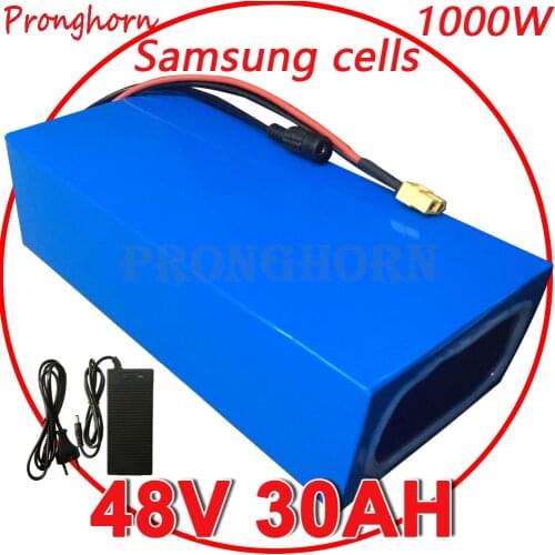 48V 1000W 1500W 2000W Electric Bike Lithium Battery 48V 10Ah 13Ah 15Ah 18Ah 20Ah 25Ah 30Ah Ebike Battery use Samsung cell No Tax
