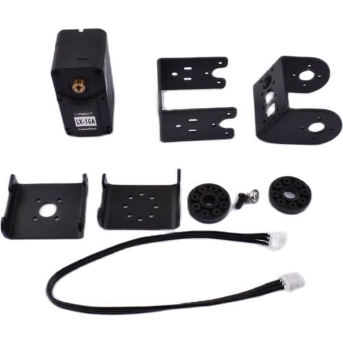 Lx-16a Serial Bus Servo / Smart Serial Dual-axis Digital Servo / High Torque High Accuracy For Diy Bionic Robot