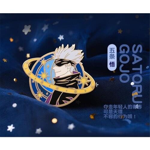 Cosmile Anime Jujutsu Kaisen Gojo Satoru Itadori Yuji Ryomen Sukuna Geto Suguru metal badge pin limited gifts brooh
