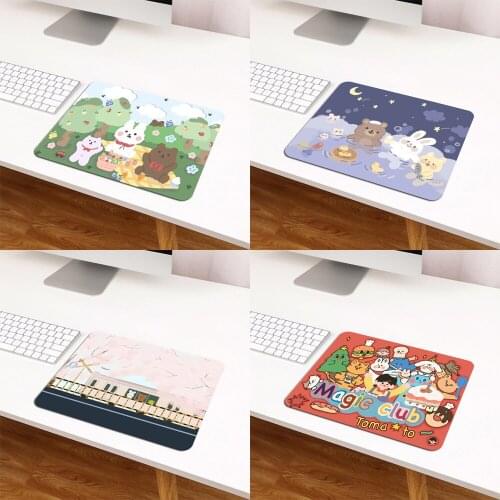 Cute Computer Mouse Pad Table Pad Game Mouse Pad Game Console Accessories Rubber Mouse Pad Gaming Accessories Keyboard Rest