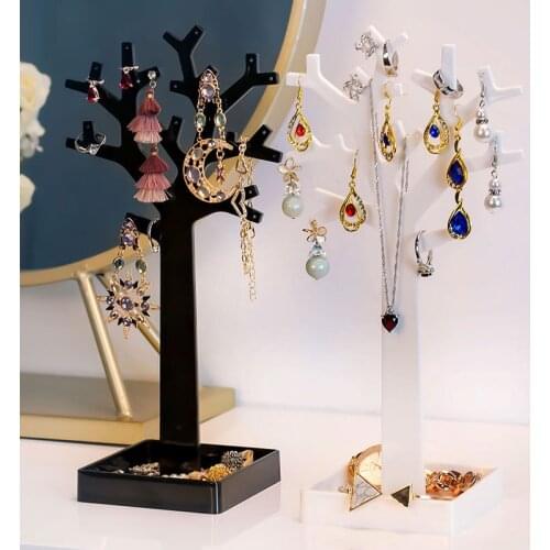 New Arrival Earrings Necklace Ring Pendant Bracelet Jewelry Display Stand Tray Tree Storage Racks Organizer Holder
