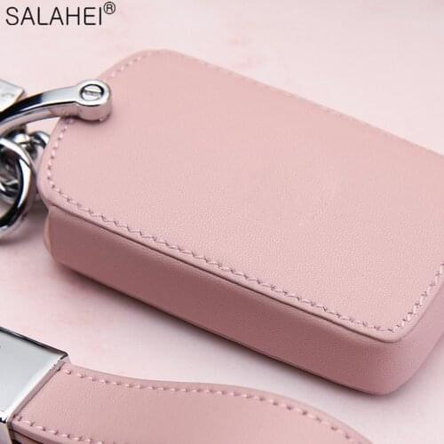 New Leather Car Key Case Cover Protector For Mazda 2 3 6 Atenza Axela CX-3 CX3 CX4 CX-5 CX5 CX 5 CX7 CX8 CX9 MX5 2017 2018 2019