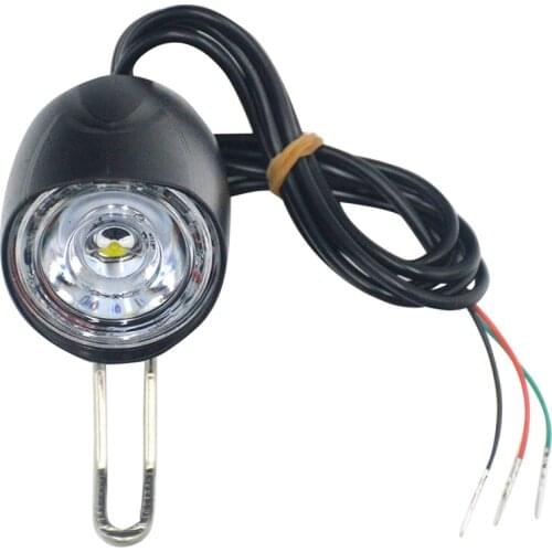 New E-Bike Led Light 36V 48V 12W Waterproof Flashlight with Horn and Switch