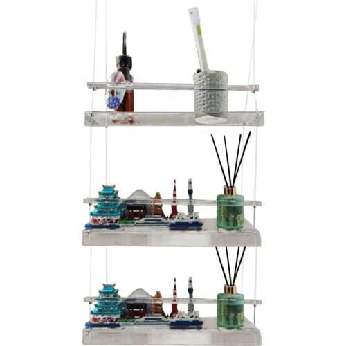 Hanging Plant Stand Planter Shelves Rack Home Decor Planting Frame Kitchen For Bedroom Bathroom Living Room Metal Storage Shelf