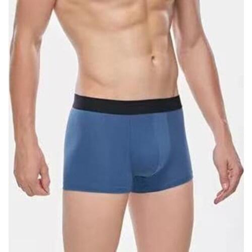 2 Pieces Of Mens Popular Loose Large Size Four Legged Pants Fashionable Pure Cotton Breathable And Comfortable Boxing Underwear