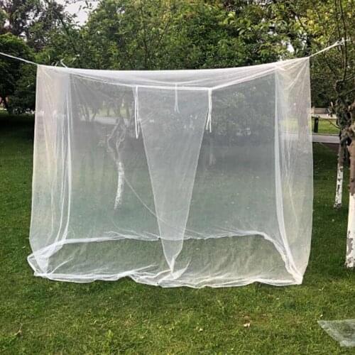 Portable White outdoor mosquito nets Anti insect Garden Net Camping Garden Accessories Mosquito Net with Bag Tent Bag