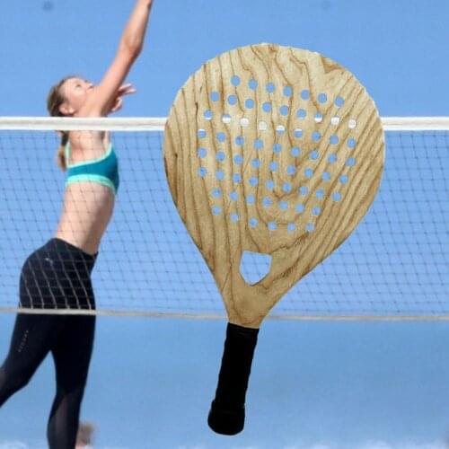 Beach Tennis Racket Lightweight Comfortable Grip Sports Goods Carbon Fiber Beach Tennis Racket for Beach Tennis