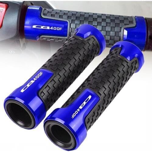 7/8 22MM Motorcycle Handle Grip Handlebar Grips For Honda CB-1/CB400F 1989-1991 CB400/CB400SF/VTEC 1992 1993-1998 CB 400 F/SF