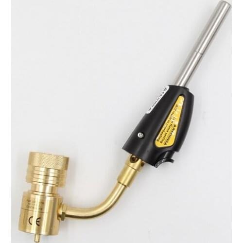 Handy Gas Welding Propane Torch Head Gas Self Ignition Turbo Torch Brazing Solder Propane Welding Torch Portable Repair Nozzle