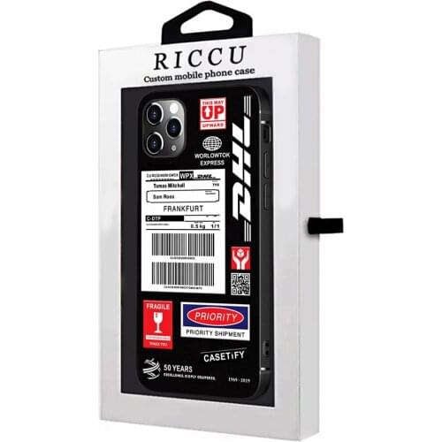 Hot Dhl Express Phone Case for iPhone 8 7 6 6S Plus X SE 2020 XR 11 12 Pro mini pro XS MAX Silicone Case