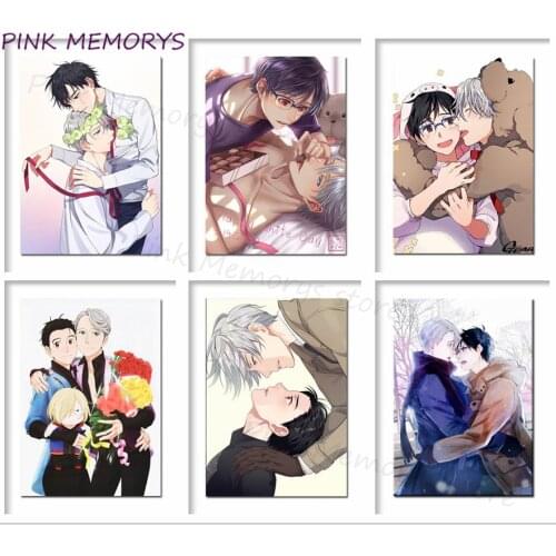 Home Decoration Diamond Painting 5D Yuri on Ice Coupling Anime Mosaic Picture Wall Art Diamond Embroidery Poster Cross Stitch
