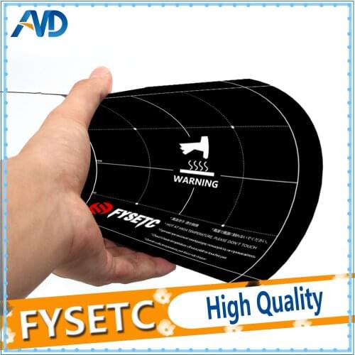 3D Printer Parts Heat Hot Bed Sticker 235x235mm Coordinate Printed Surface Build Sheet For ENDER-3 /3s Tevo Flash