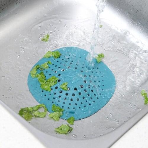 1pcs Home Kitchen Sink Filter Shower Drain Hair Catcher Stopper Bathroom Floor Drain Cover Universal Anti-clogging Sink Strainer