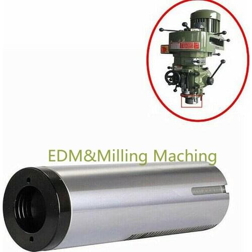 1PC High Quality Bridgeport Milling Machine Part Spindle Sleeve CNC Thicken Chrome Barrel B142 Durable New
