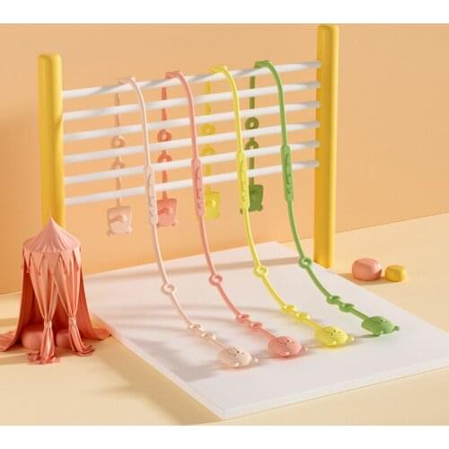 1pcs Pacifier Chain Anti-drop Clip For Nipples Clipchain For Nipples Pacifier Attache Tetine Nipple Leashes Feeding Accessories