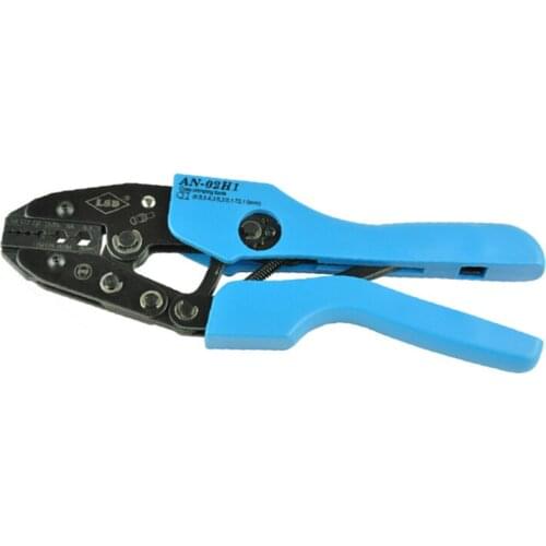 AN-02H1 Ratchet Crimping Plier for coaxial cable connectors BNC crimper RG58 crimp tool
