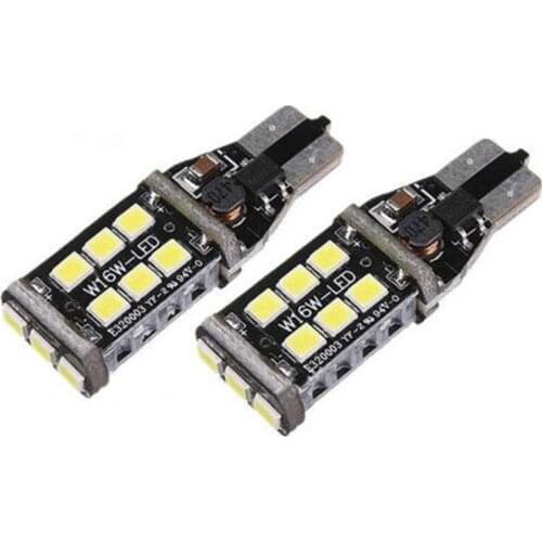 Car LED rogue backlight decoder T15-2835-15SMD wide display light ultra-light W16W Constant-Current