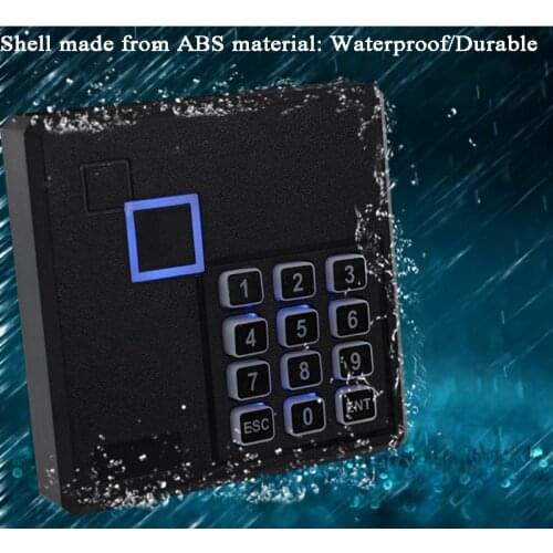 Door opener RFID Lock Wiegand 26/34 125KHZ EM4100/TK4100 Access Control Card Reader Code Dustproof/Waterproof Garage/Gate Lock
