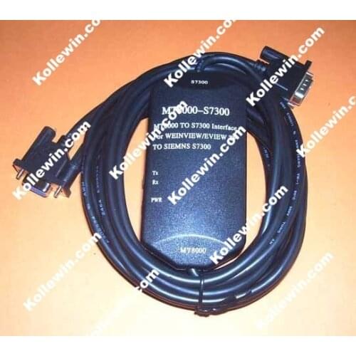 FreeShip OEM weinview MT6000-S7300 (MT8000-S7300) Cable to connect MT6000 / MT8000 Touch Panel hmi and S7-300/ S7-400 PLC
