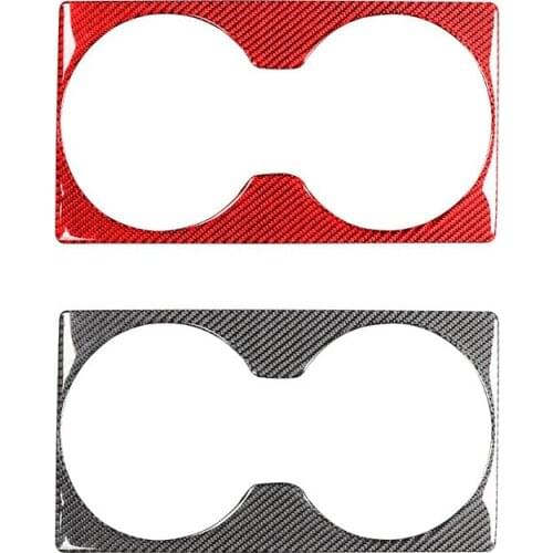 For Nissan GTR R35 2009-2015 Carbon Fiber Rear Subwoofer Sticker Tweeter Speaker Panel Frame Cover Trim Decorative