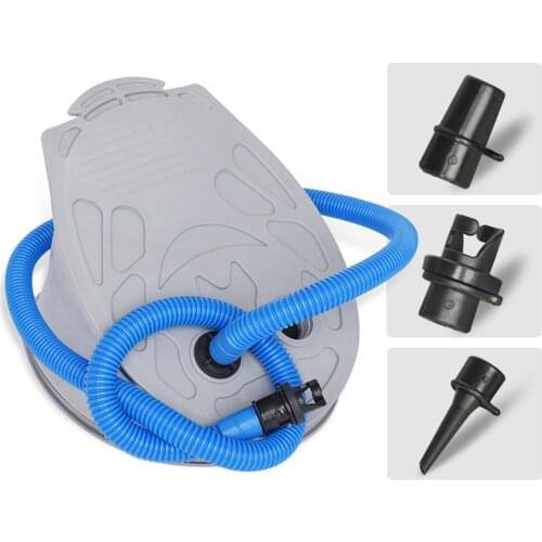 Portable Bellows Foot Pump with Hose and Nozzle,Labor-Saving Air Inflatable Pump for Air Mattress,Inflatable Boat,Swimming Ring