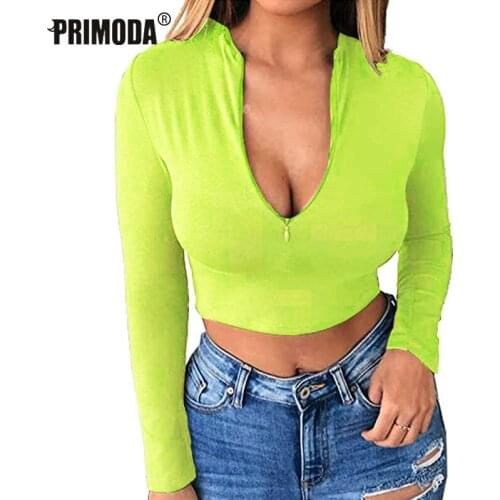 PRIMODA Women's Basic T-Shirts