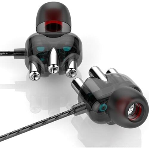 Wired Earphone Gaming Headset Mic Stereo Music Sport In-Ear Earbud 3.5mm High Definition Sound Quality