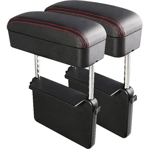 Universal Car Armrest Box Elbow Support Adjustable Car Center Console Arm Rest Car Styling Auto Seat Gap Organizer Arm Rest Box