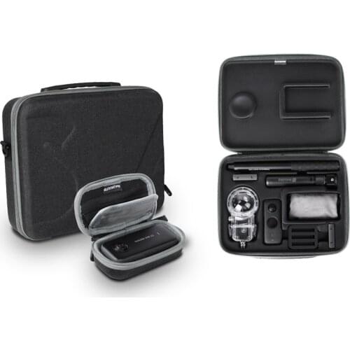 For Insta360 ONE X2/X Bag Waterproof Scratch-Proof Cover Portable Carrying Shoulder Handbag Case Fluffy Lining Shockproof Bag