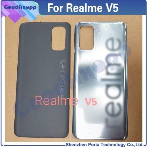 For Realme V5 5G Battery Back Cover Rear Case Cover For RealmeV5 5G Rear Lid Parts Replacement