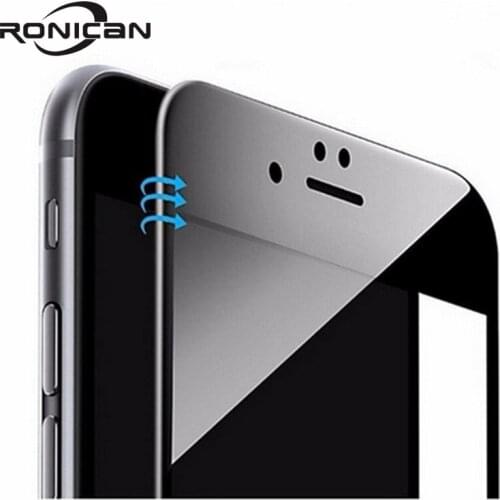 3D Curved Carbon Fiber Soft Edge Tempered Glass on iPhone 6 6s 7 8 Plus Screen Protector Film For iPhone 7 X XS Full Cover glass
