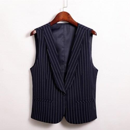 Woman Vest Summer Short Suit Korean Version Ladies Tops Thin Wild Vest Cardigan Small Coat Sleeveless Spring Autumn Jacket Women