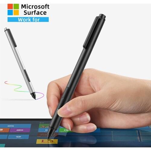 Zindov Microsoft Surface Go 2 Pen 600 Hourswith Eraser and Right Click Button Include AAAA battery for Surface Pro Tablet