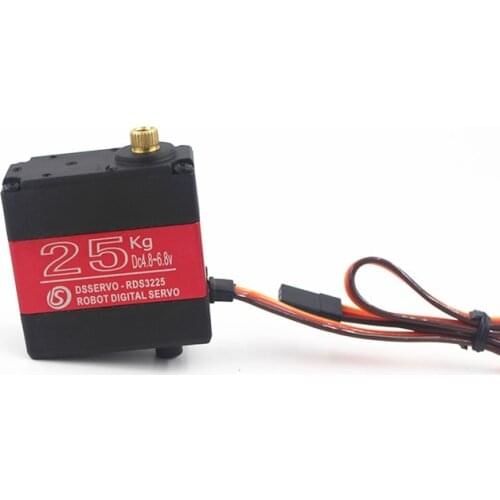 4 Pcs RDS3225 25kg Dc4.8-6.8v Digital Servo Arduino Traxxas Trx4 Rc Car Digital Servo For Robotic DIY Car Accessories