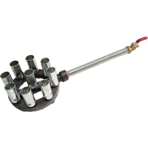 9 hole gas and biogas stove burner,cast iron gas burner,liquefied gas burner,natural gas burner,pizza stove
