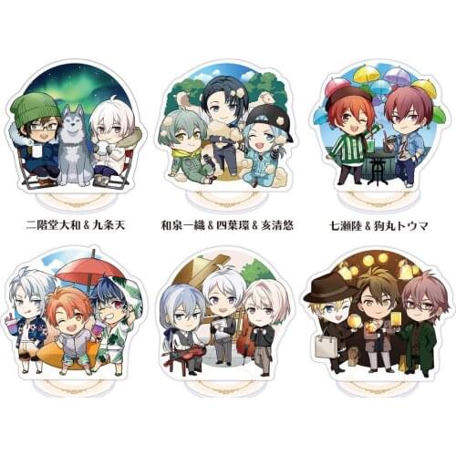 Anime IDOLiSH7 Photo Q Version Acrylic Small Stand Model Desktop Toy Izumi Iori Nikaido Yamato Izumi Mitsuki Yotsuba Tamaki