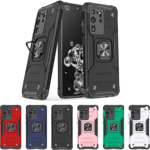 Armour Case for Galaxy S20 Ultra Plus S10 Lite S9 S8 Plus Note 20 Ultra 10 With Kickstand Military Grade Drop Protection