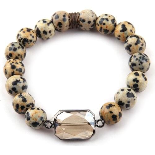 Free Shipping New Design Energy Bracelets Beautiful Crystal / Natural Stone Bracelet