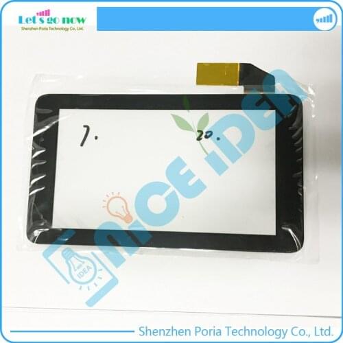 Black 7" Touch Screen Digitizer For HOTATOUCH C1O9191A1-DRFPC097T-V1.0 FT5216 RX10* Front Touch Panel Glass With Track No