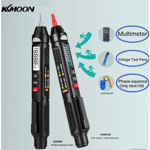 KKMoon HD 1Hz~10MHz Digital Multimeter Mini Portable Intelligent Multimeter True RMS AC/Direct Current Voltage Measurment