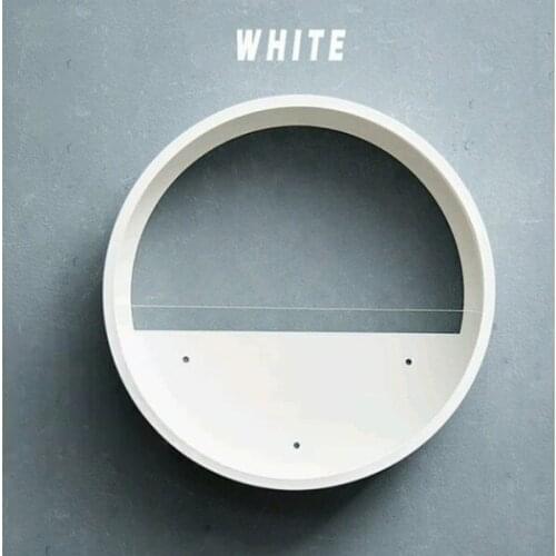 Decorative Modern Circle Iron Plots for Air Plants Indoor Planter Industrial-style Design Hanging Wall Planter