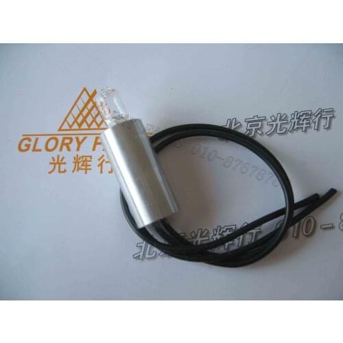 KHB 6V 10W halogen lamp unit Biochemical analyzer model 360 L-3280 64225 6V10W bulb with wire lead assembly
