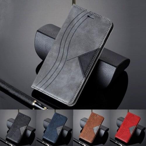 Retro Magnetic Shockproof Protective Case For iPhone XR X XS 11 Pro Max SE 2020 8 7 6 6S Plus Leather Wallet Phone Cases Cover