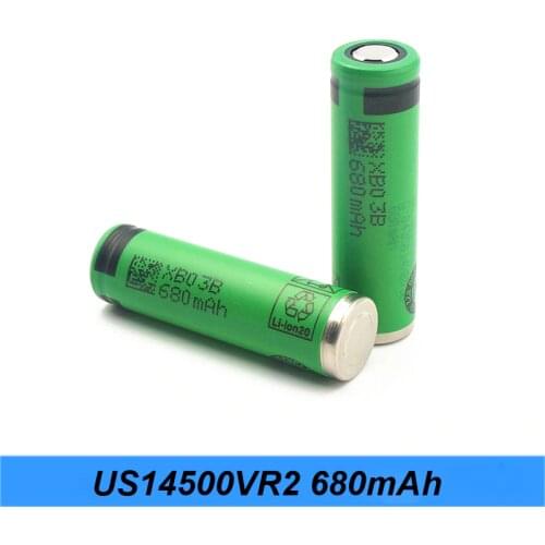 NEW 100% Original Authentic AA size 3.6V 14500 US14500VR2 680mAh Flashlight Battery High Capacity AA 680mAh Turmera jy7