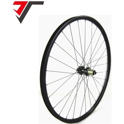 TRIPS New arrival China carbon wheels 29er 30mm asymmetric carbon mtb wheels 29inch straight pull carbon mountain bike wheelset