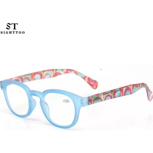 Sighttoo Blue Light Blocking Reading Glasses For Women Men Retro Vintage Computer Eyeglasses Anti-Blue Light Lenses +0.0 To +0.4