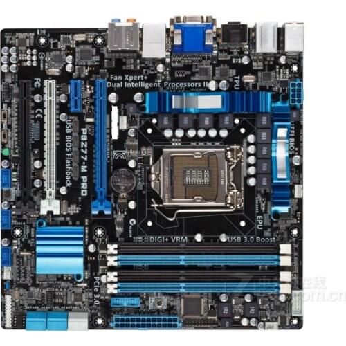 ASUS P8Z77-M PRO original motherboard DDR3 LGA 1155 USB2.0 USB3.0 SATA III HDMI-compatible 32GB Z77 Desktop Motherboard sales pc