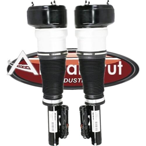 Pair Front Air Suspension Shock Absorber Struts For 2007-2013 Mercedes-Benz S-Class W221 w/AIRMATIC & ADS, w/o 4MATIC S350,S500
