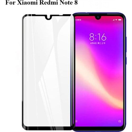 2PCS for Xiaomi Redmi Note 8 3D Tempered Glass Film Screen Protector Protective Full Cover Protection Xiao mi Redmi Note8